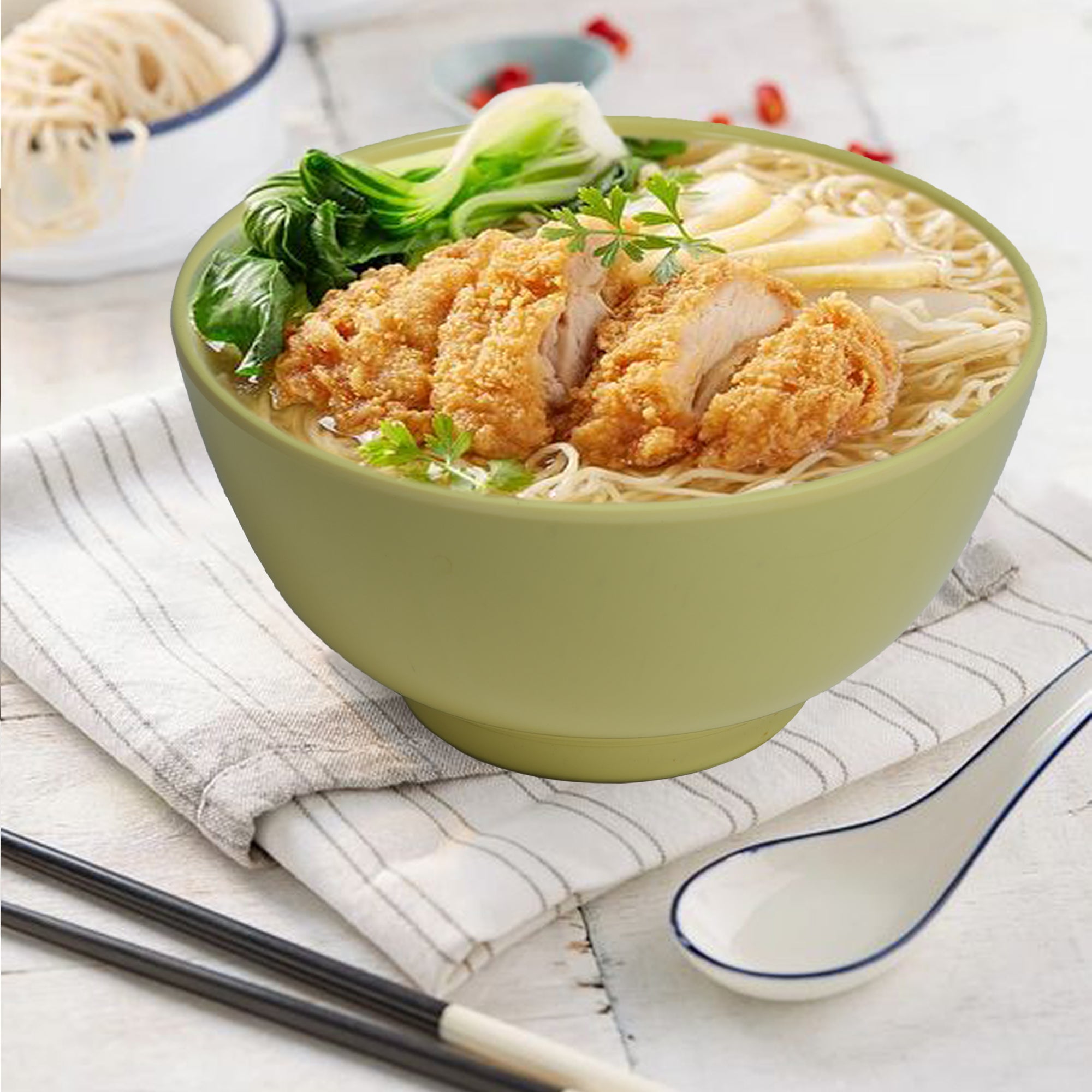 Stehlen 100% Pure melamine Magic Bowl, 800ml - Yellow