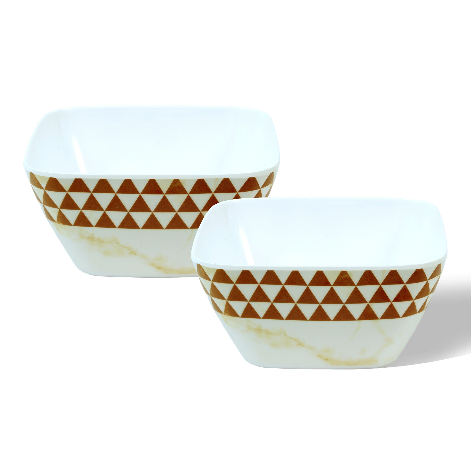 Stehlen 100% Pure melamine Square Maggie Bowl - Trio Blonde