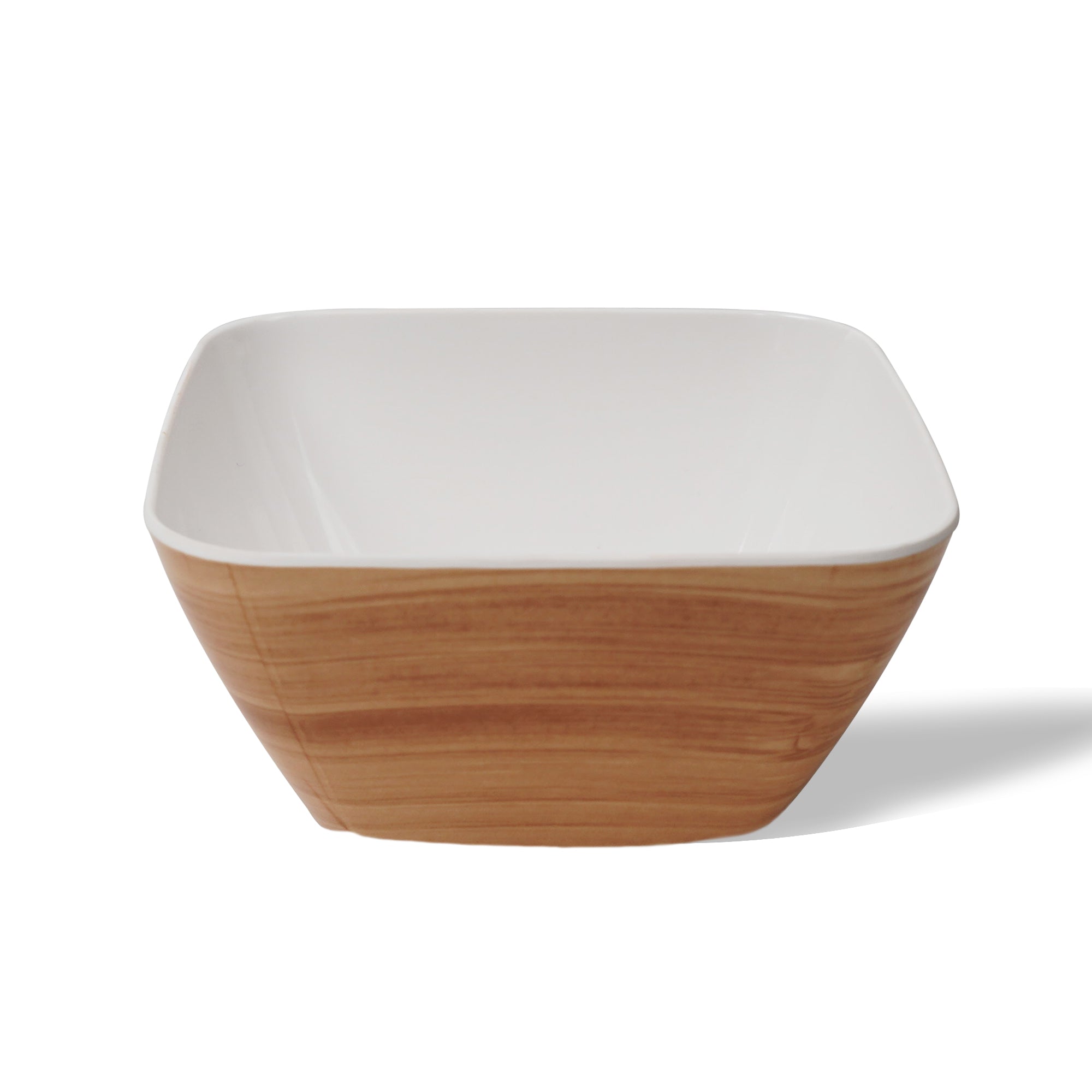 Stehlen 100% Pure melamine Square Maggie Bowl  - Wooden