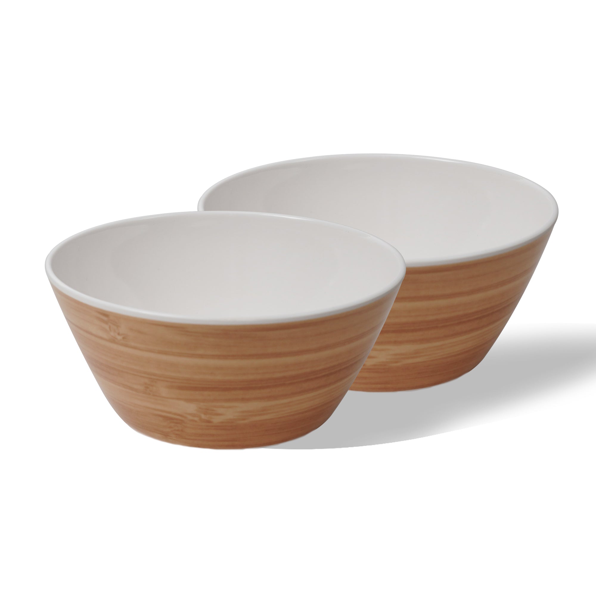 Stehlen 100% Pure melamine Round Maggie Bowl - Wooden