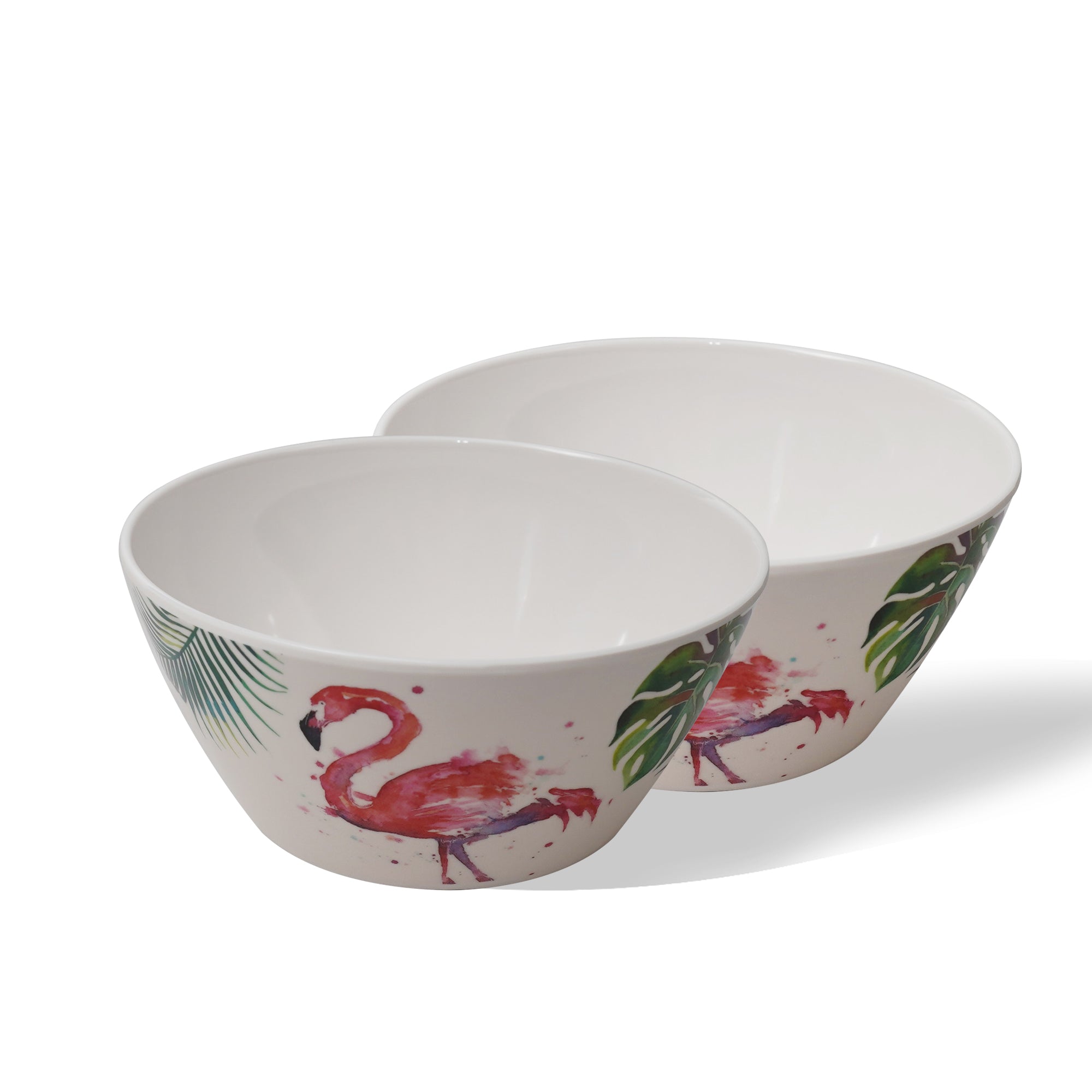 Stehlen 100% Pure melamine Round Maggie Bowl  -Flamingo