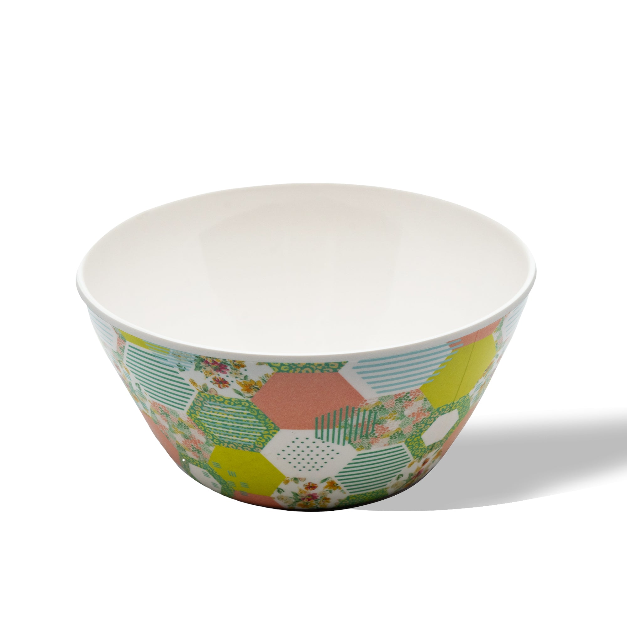 Stehlen 100% Pure melamine Round Maggie Bowl  -Green Bee
