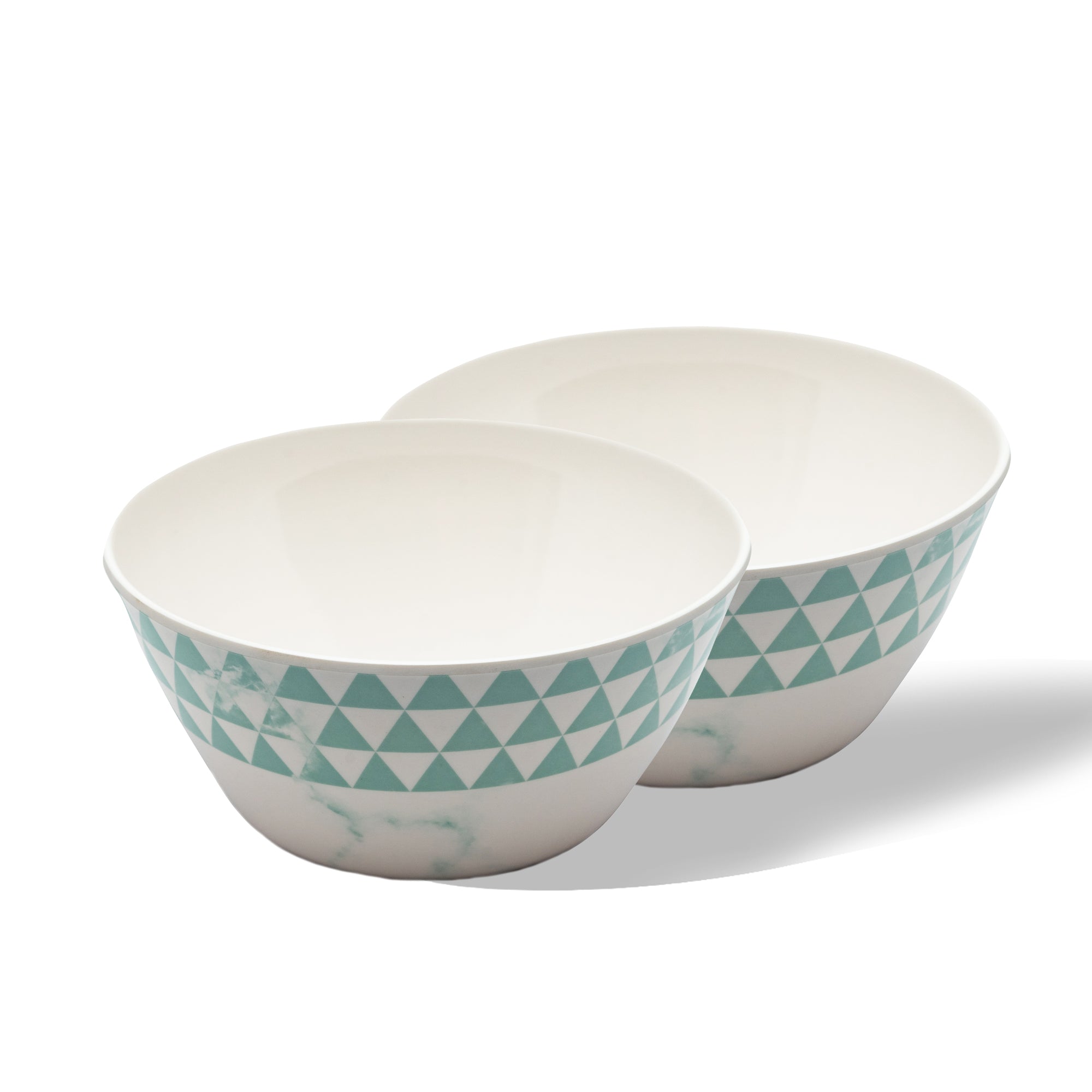 Stehlen 100% Pure melamine Round Maggie Bowl - Trio Aqua