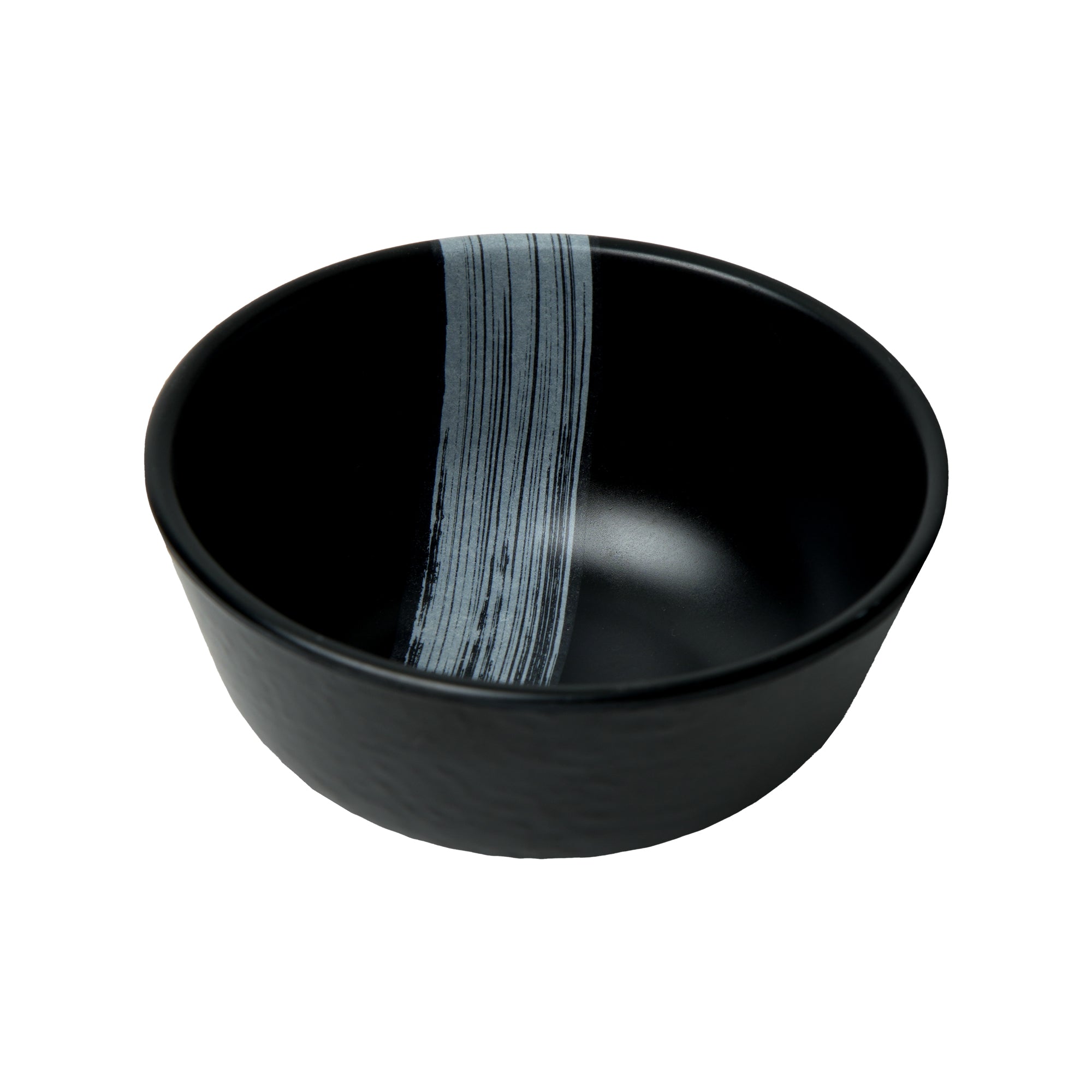 Stehlen Donna Hammered Dinnerware, Pure melamine, Kitchen Set for home- White Stripe