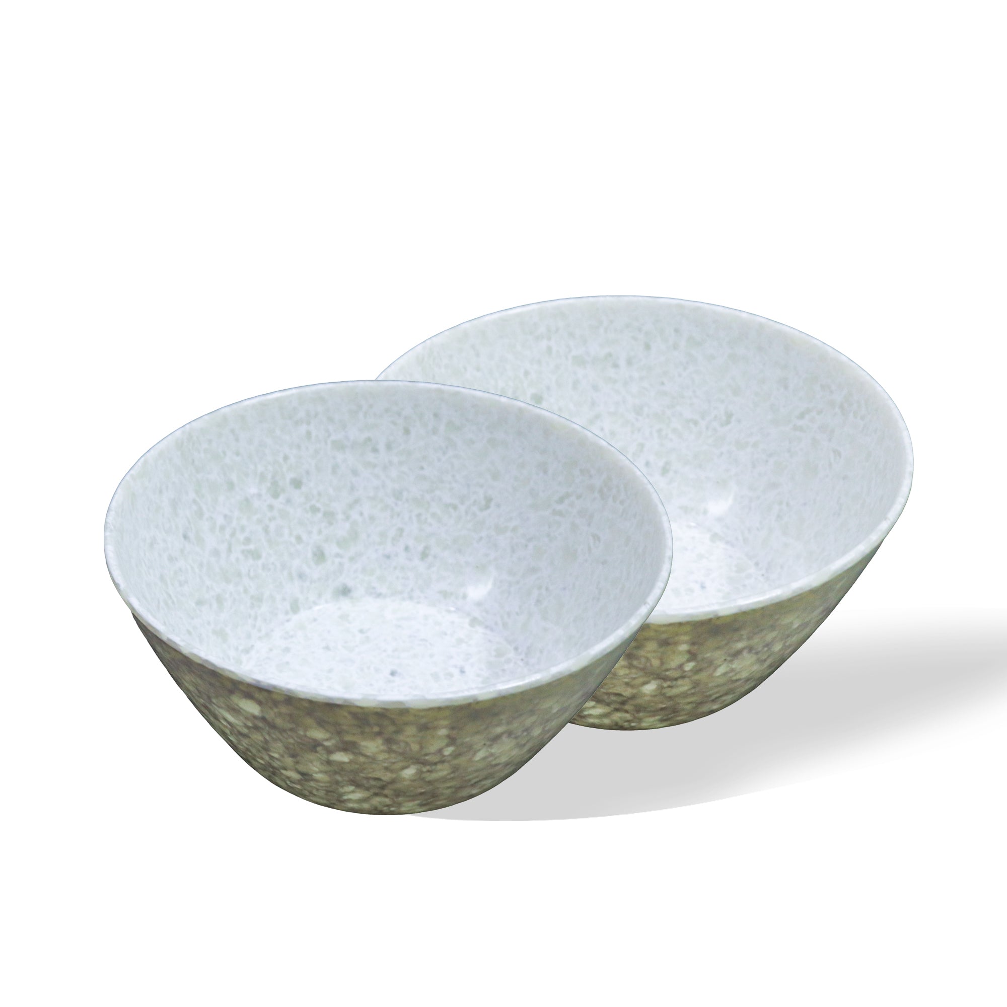 Stehlen 100% Pure melamine Round Maggie Bowl  - Pearl White