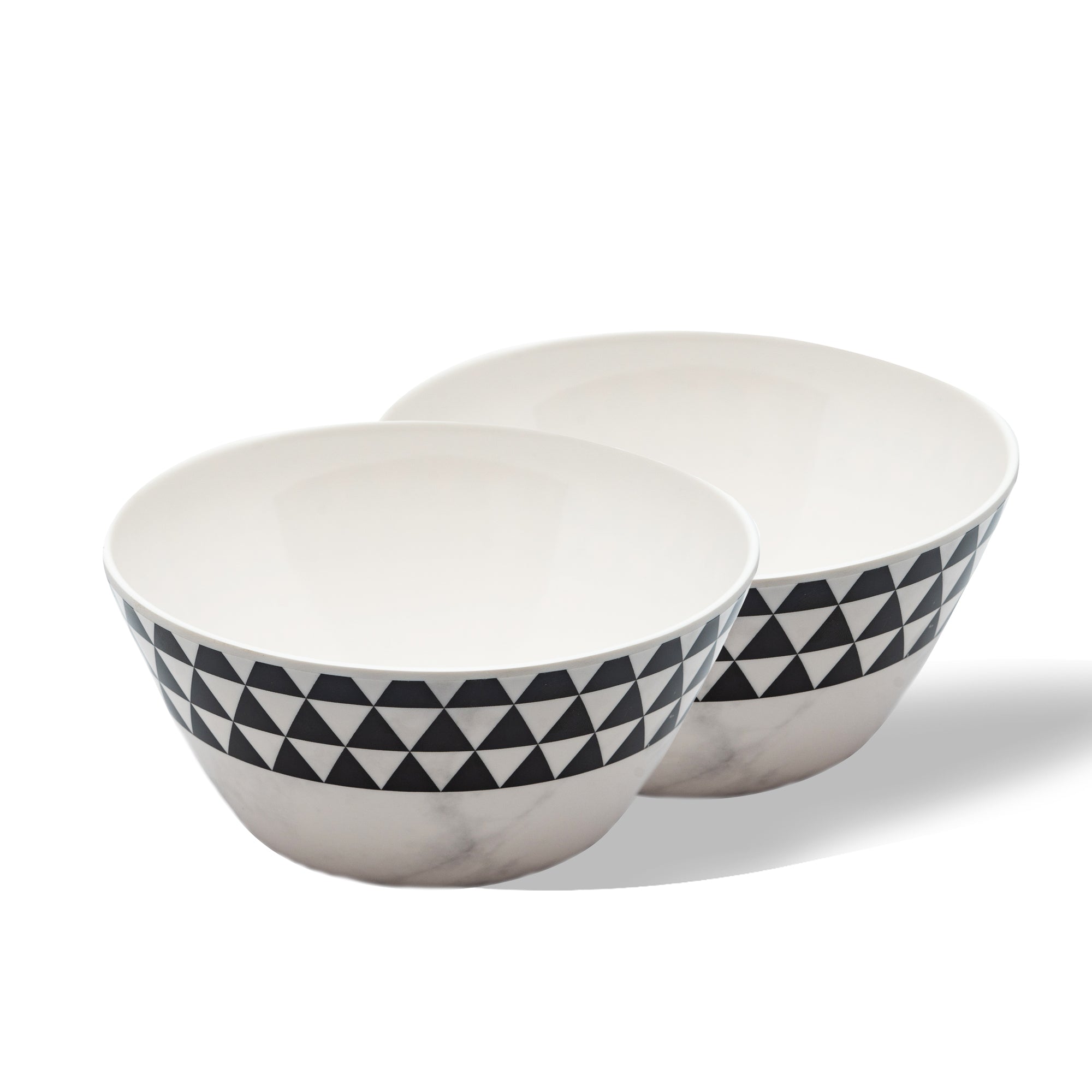 Stehlen 100% Pure melamine Round Maggie Bowl - Trio Black