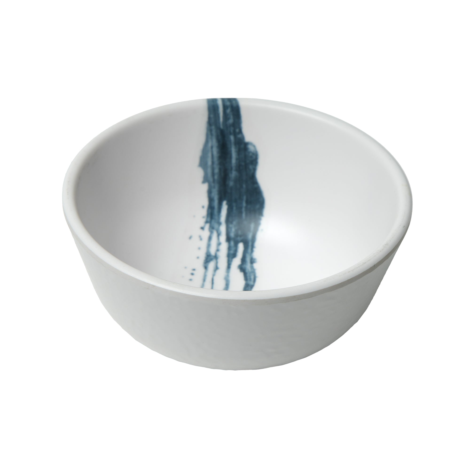 Stehlen Donna Hammered Dinnerware, Pure melamine,  Kitchen Set for home- Blue Stripe