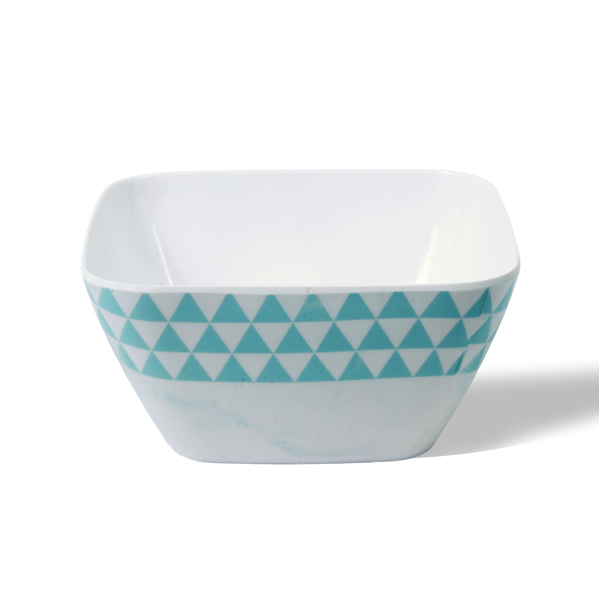 Stehlen 100% Pure melamine Square Maggie Bowl  - Trio Aqua