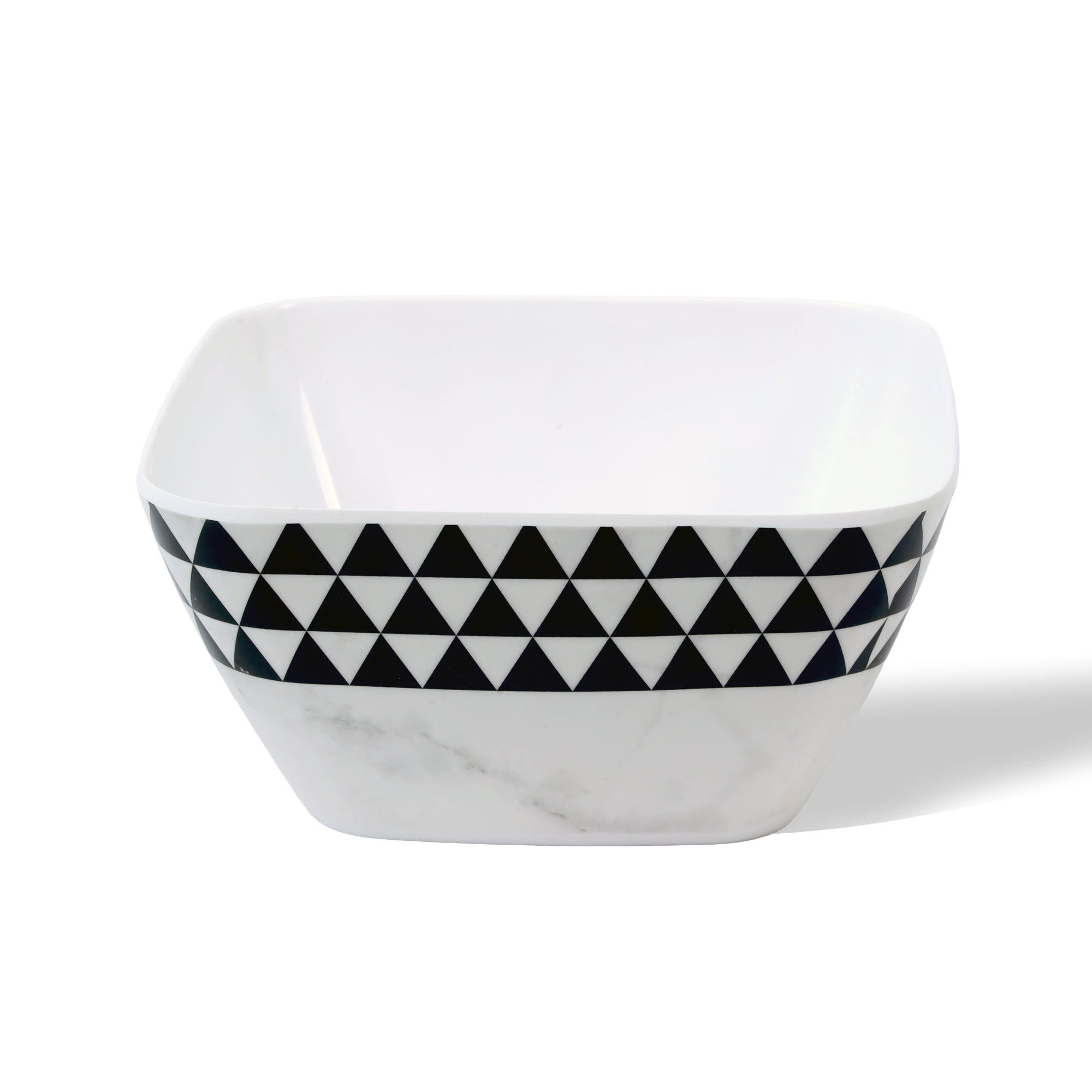 Stehlen 100% Pure melamine Square Maggie Bowl  - Trio Black