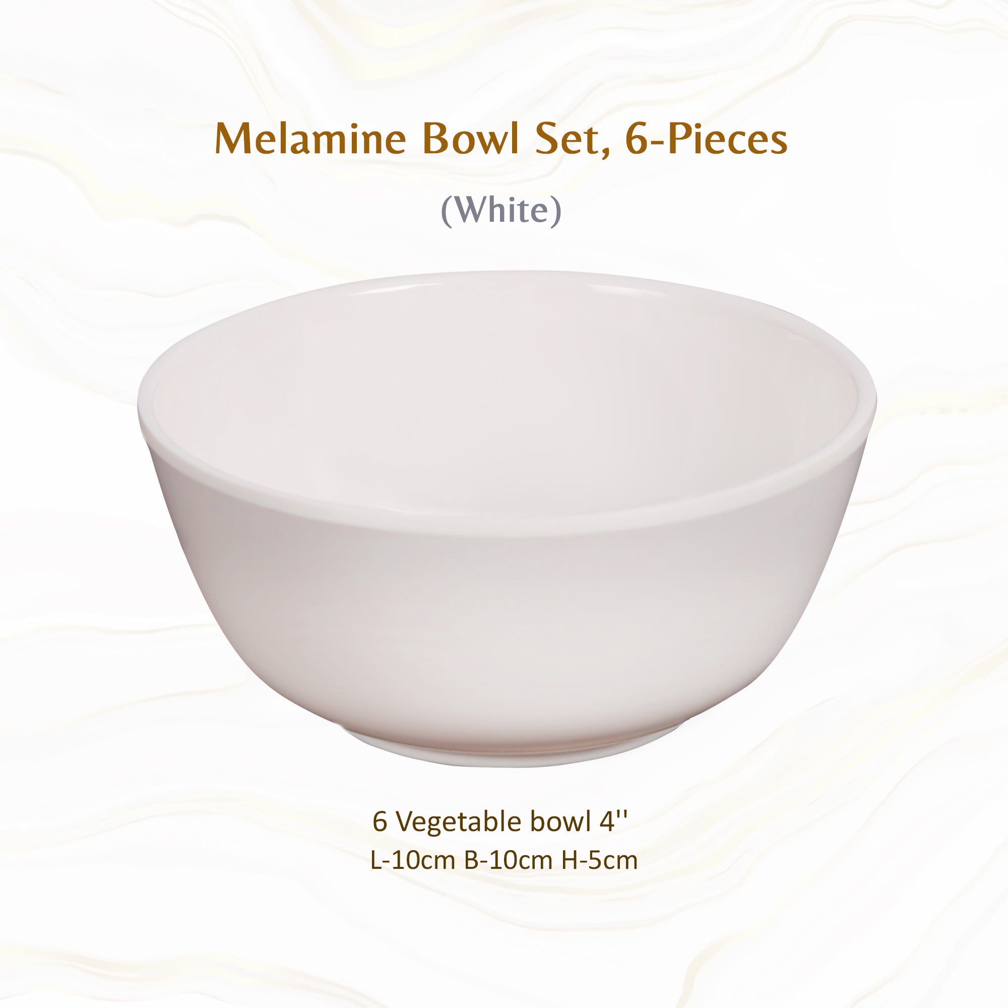 Stehlen Donna Hammered Dinnerware, Pure melamine, Kitchen Set for home- White
