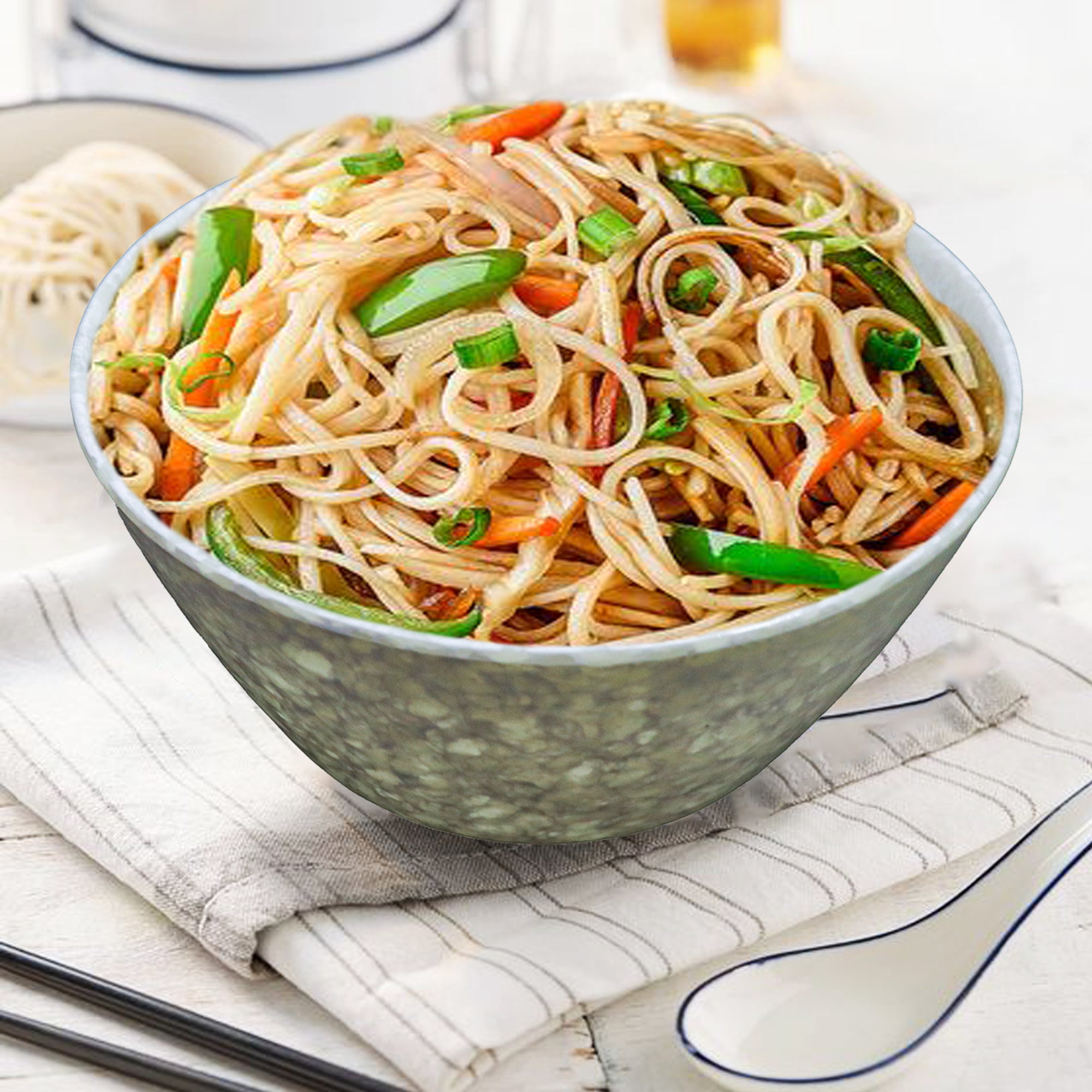 Stehlen 100% Pure melamine Round Maggie Bowl  - Pearl White