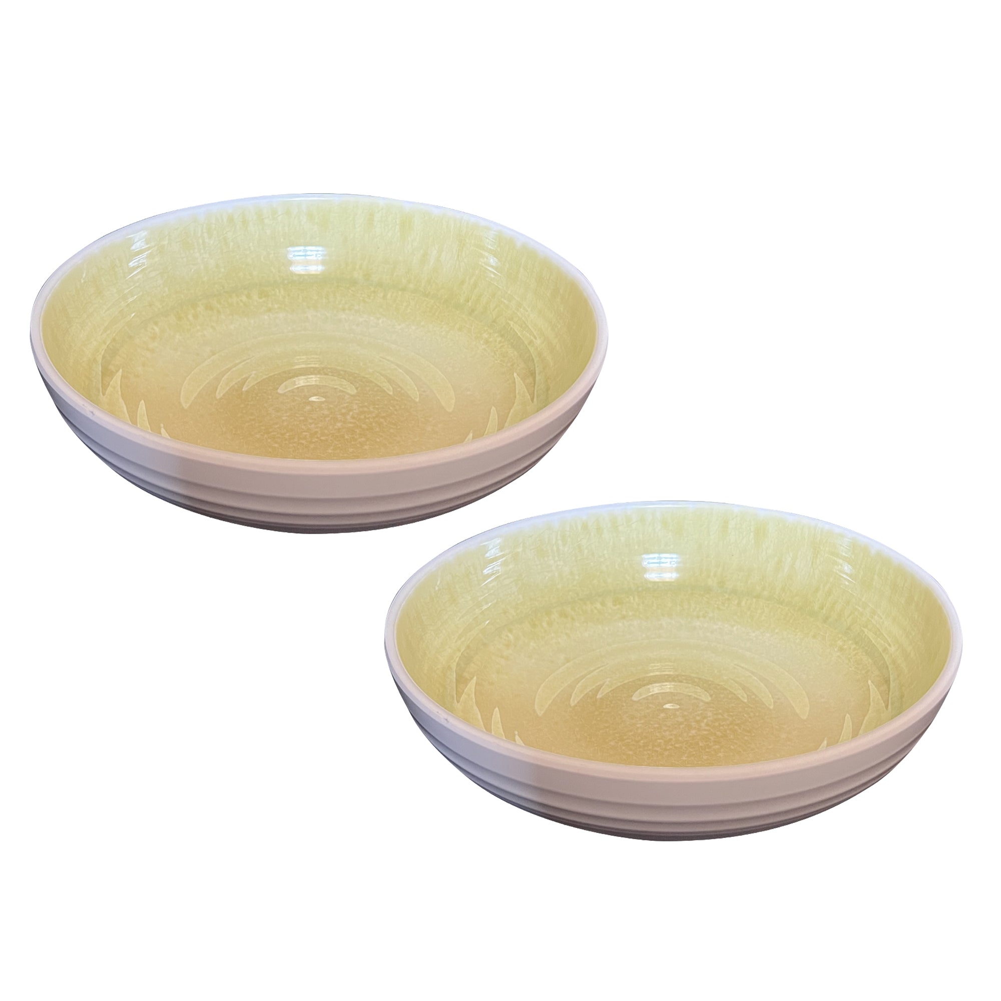 Stehlen 100% Pure melamine Ombre Multipurpose Bowl- Lime