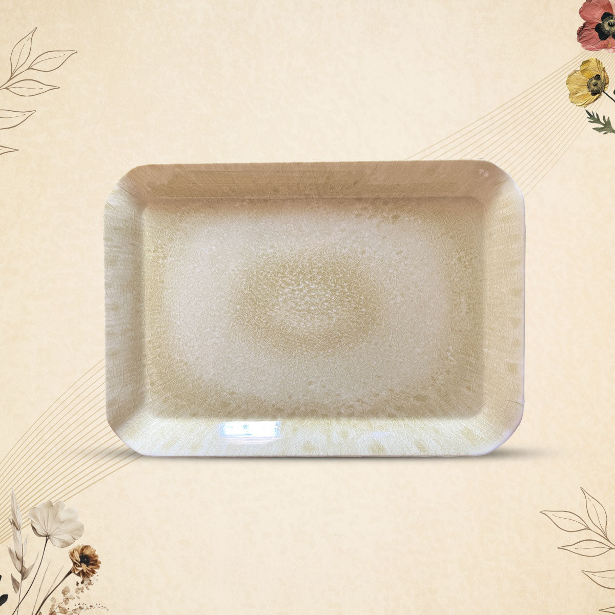 Stehlen Small Ombre Eco Tray, Pure melamine, SET OF 3- Lime