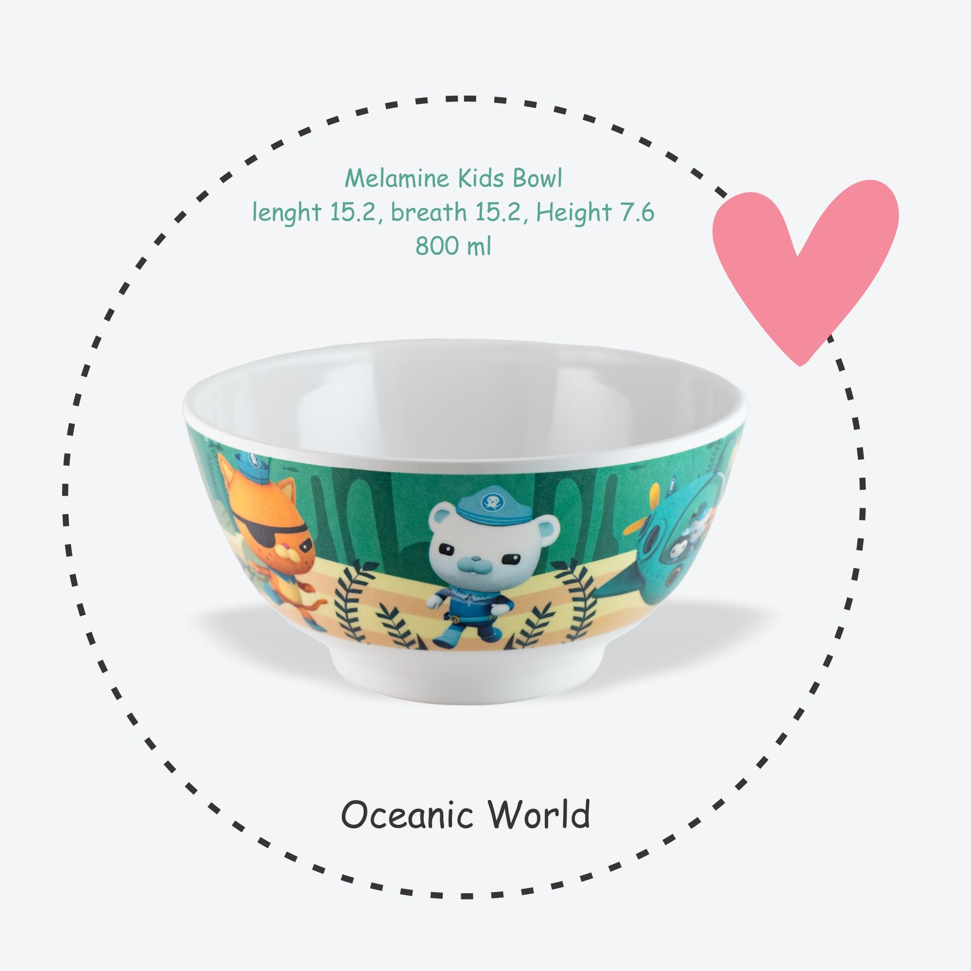 Stehlen Kids Dinnerware Bowl- Oceanic Wonder
