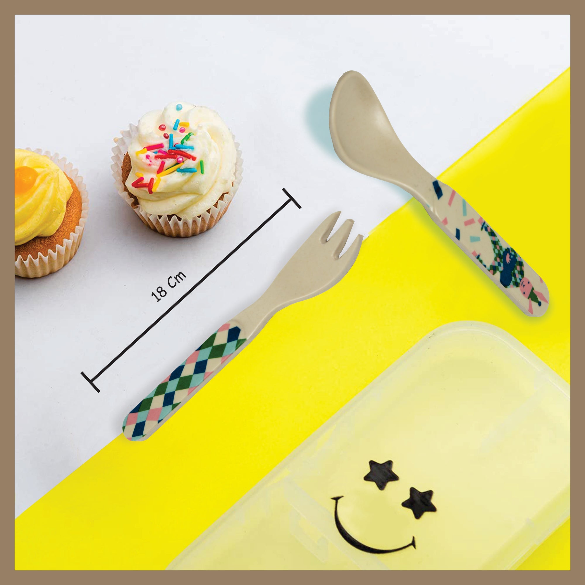 2-Piece Kids Feeding Set (Spoon and Fork)- Gala Land