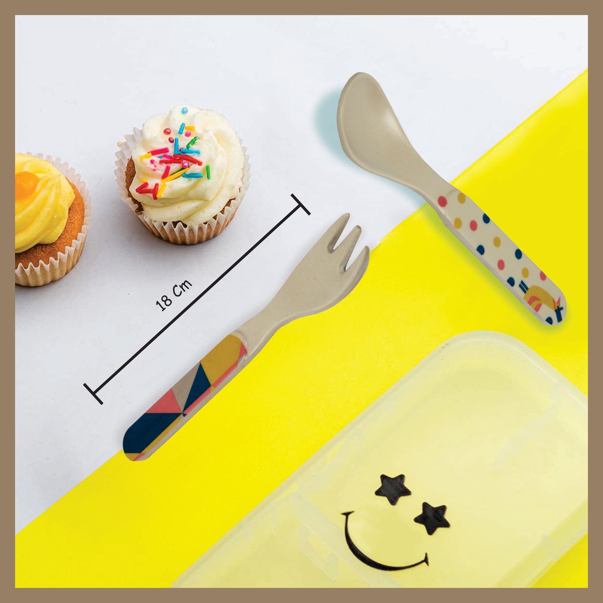 2-Piece Kids Feeding Set (Spoon and Fork)- Kukoo The Horsemen