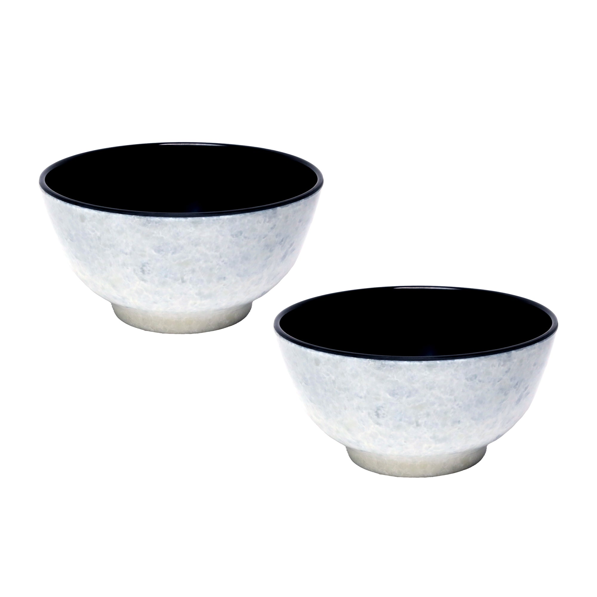 Stehlen 100% Pure melamine Magic Bowl, 400ml - Pearl Black