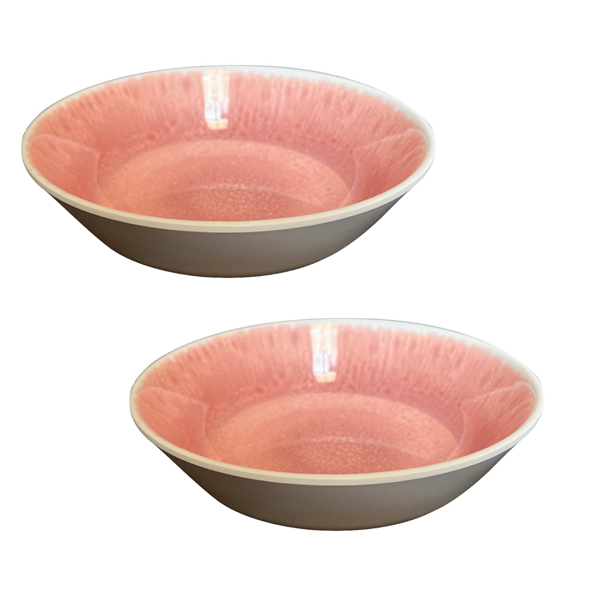 Stehlen 100% Pure melamine Ombre Dish Bowl- Pink