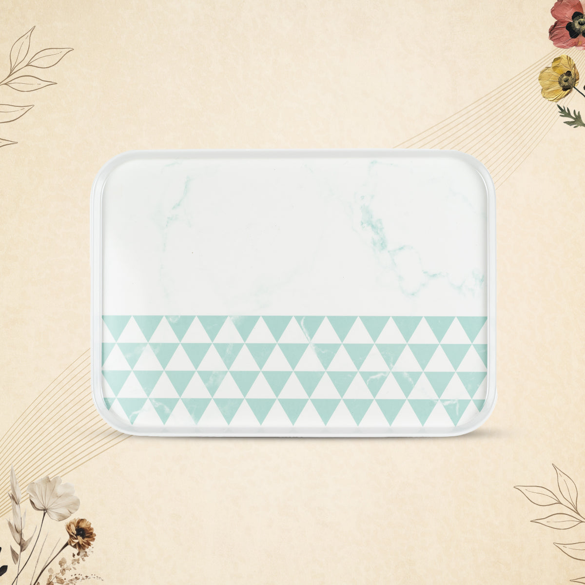 Stehlen 100% Pure melamine Danish Tray- Trio Aqua