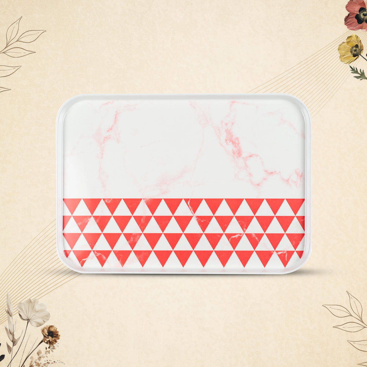 Stehlen 100% Pure melamine Danish Tray - Trio Pink