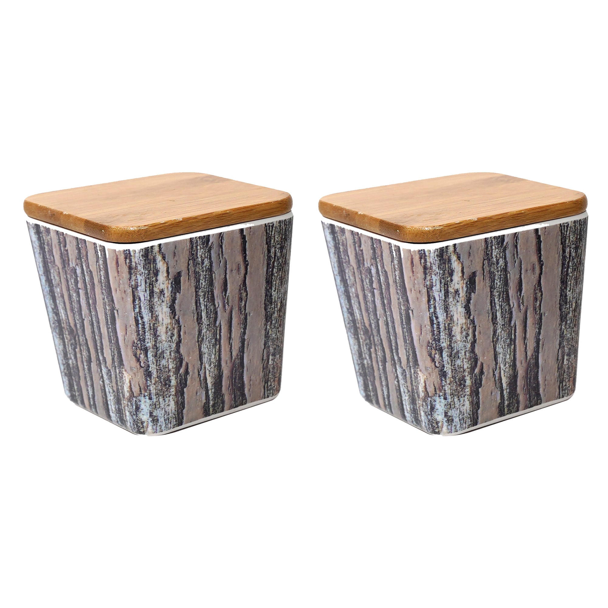 Stehlen 100% Pure melamine Wooden Jars- Wooden